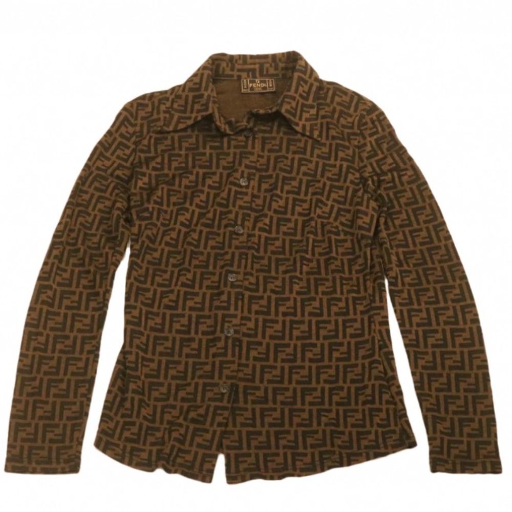 Fendi Zucca print camisole